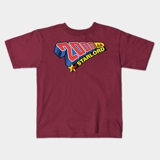 2000AD retro comic logo 1978 Kids T-Shirt